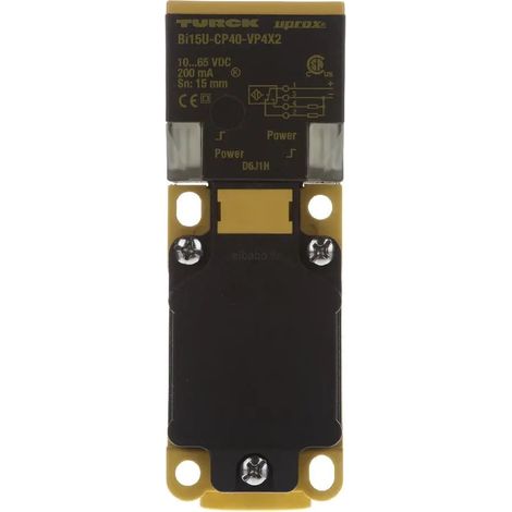 [NEUWERTIG] B-Ware Turck Sensor Näherungsschalter Induktiver Schalter Bi15 U Cp40 Vp4 X2 Kunststoff (1/2)