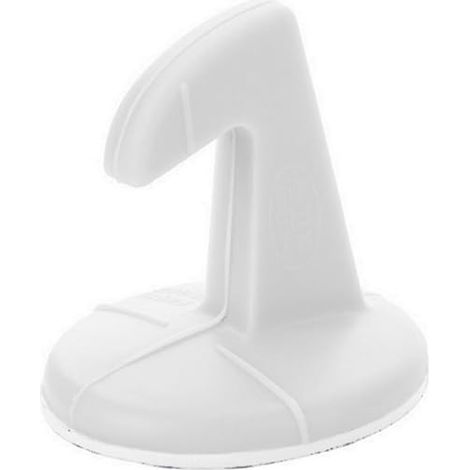 2 pezzi Protezione per porta e parete Protezione per porta e parete Maniglia per porta Paraurti carino Fermaporta resistente Pulsante Pulsante Pulsante Pulsante Cuscinetto bianco per porta (1/5)