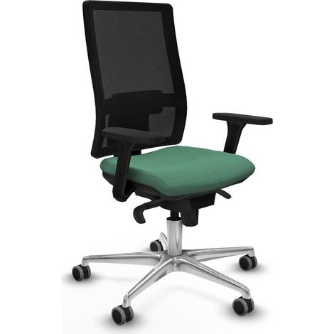 Piqueras et Crespo 3D086G0 Chaise de bureau vert émeraude (1/3)