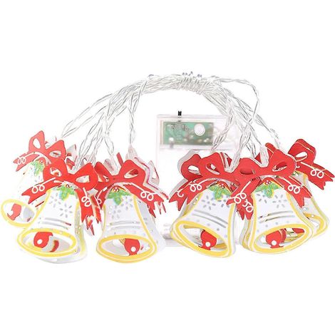 Ornements de fête, Noël LED schristmas éclairage LED, boîtier à pile, guirlande lumineuse pour fête, décoration de Noël (1/5)