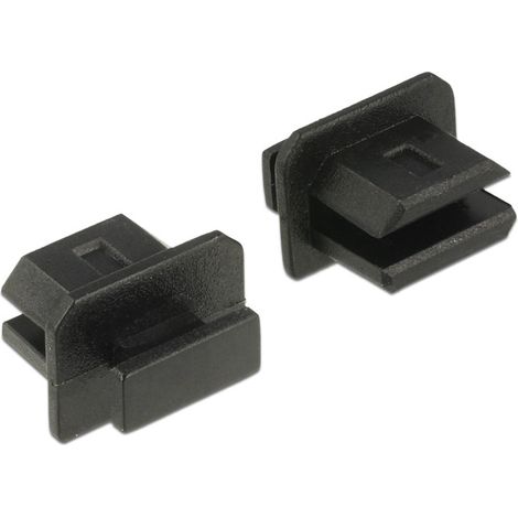 DeLOCK DELOCK Staubschutz für mini-Displayport-Bu. m.Gr. schw. 10St (64026)