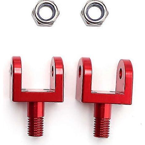 Motorrad-Pedalhalterung aus 7075 Aluminiumlegierung für elektrische Geländefahrzeuge, passend für Segway/Surron Pedal-Kit – rote Halterung