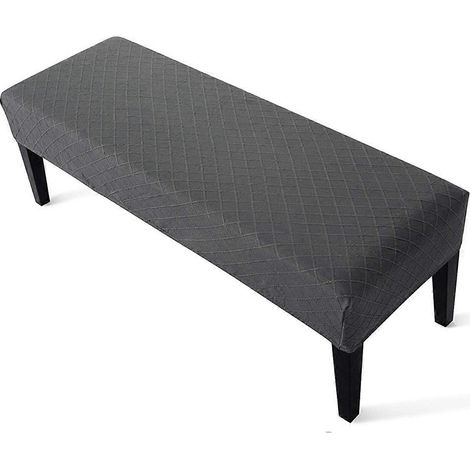 Housses de banc Jacquard pour salle à manger, housse de banc extensible pour chambre à coucher (1/4)