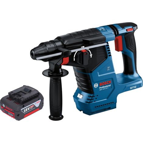 Bosch GBH 18V-24 C Professional Marteau perforateur sans fil 18 V 2,4 J Brushless SDS plus + 1x batterie 4,0 Ah - sans chargeur (1/5)