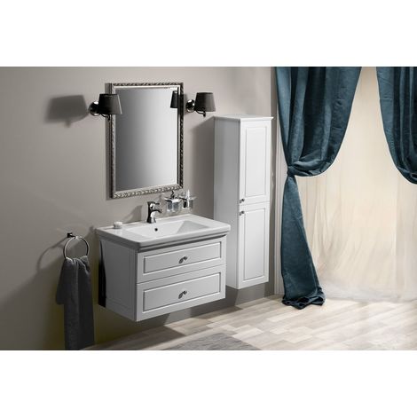 Salle de bain VIOLETA 90, blanc mat