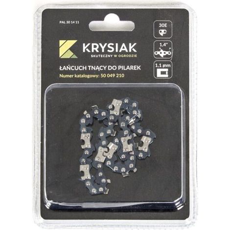 Cadena de minisierra Krysiak 1/4" 1,1 mm 30 eslabones