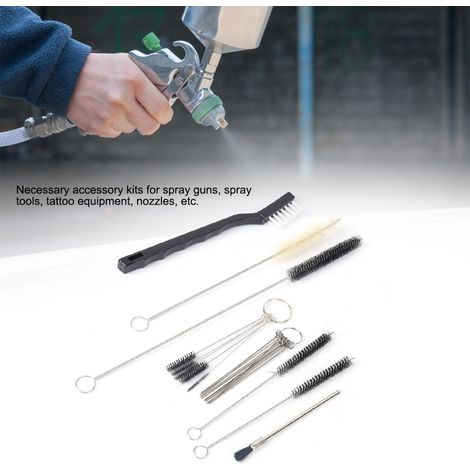 Kit de nettoyage pour pistolet à peinture en 19 pièces (1/5)