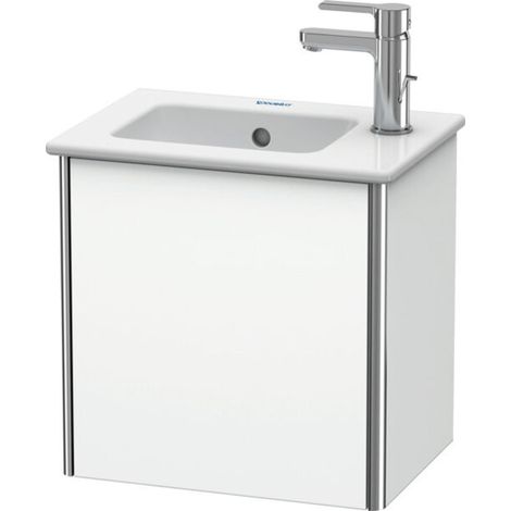 Duravit XSquare mueble bajo lavabo suspendido, 1 puerta, tope (1/3)
