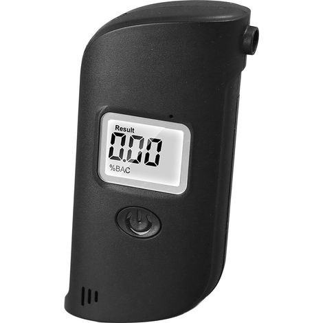 Alcootest numérique portable avec écran LCD et embouts de rechange pour mesurer l'alcoolémie (1/5)