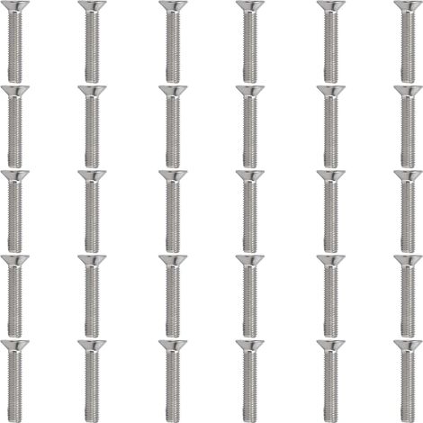 30 unités de vis à six pans creux tête Allen M10, boulons fraisée (1/5)
