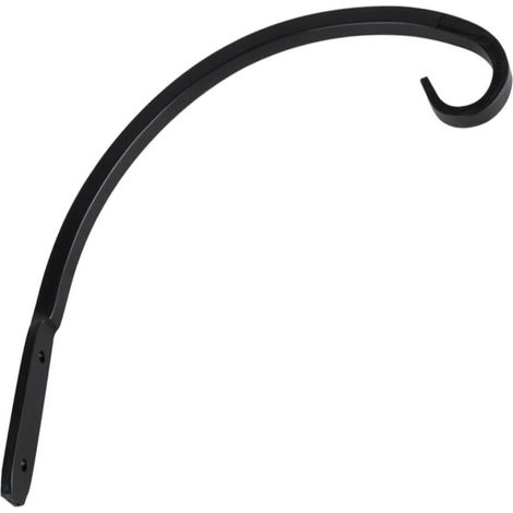 Support mural et crochet pour plantes suspendues en fer, 8,5 pouces (1/5)