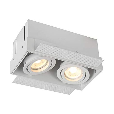 Lucide 09925/02/31 Faretto da Incasso, Alluminio, 10W, Bianco (1/4)