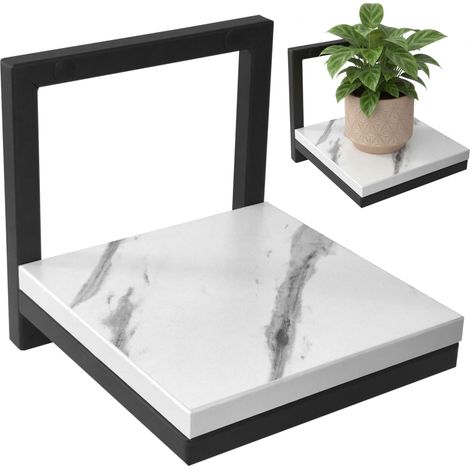Supporto da parete per fiori in marmo bianco Torget