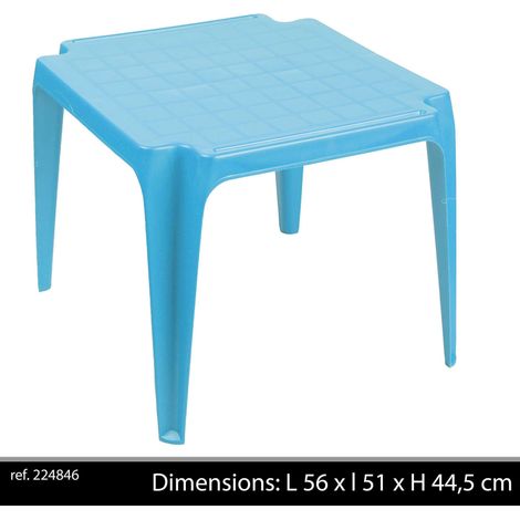 Fornord Mesa Infantil Azul Claro 44.5x51x56 cm