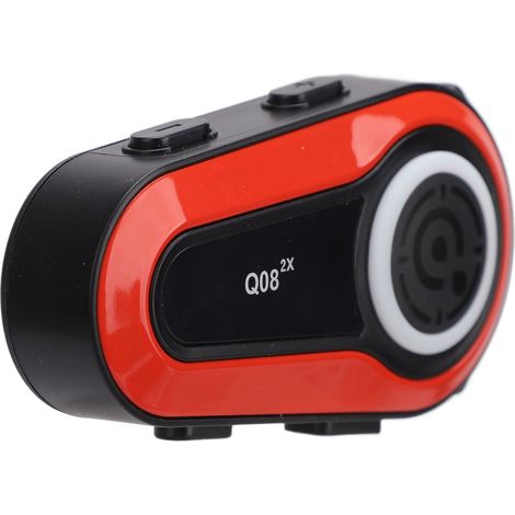 Écouteur Bluetooth 5.0 pour moto, portée de 1000 m, étanche IPX6, son cristallin et longue autonomie. (1/5)
