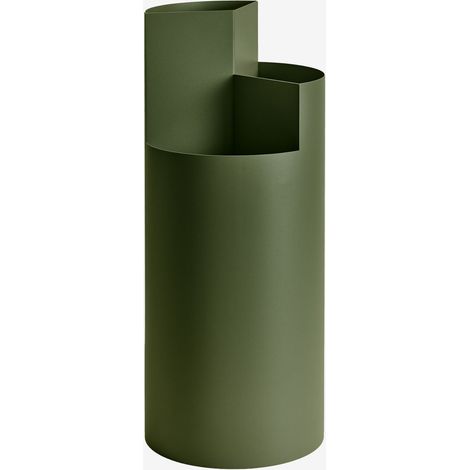 Porte-parapluie en acier Giovanni SKLUM Vert Olive Intense