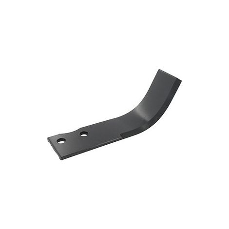 Cuchillo de fresa recto para motocultor adaptable a Goldoni - L: 200mm. Tipo Bineur.