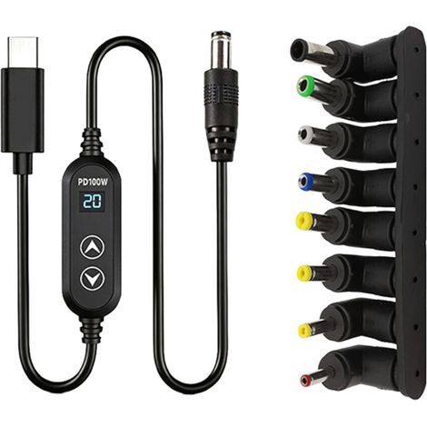 Option multiple d'adaptateurs de câble de remplissage d'USB C-C (1/2)
