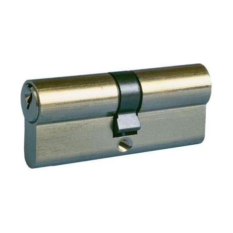 Cilindro ad infilare ottone mm 80 decentrato mm 30/50 foro yale
