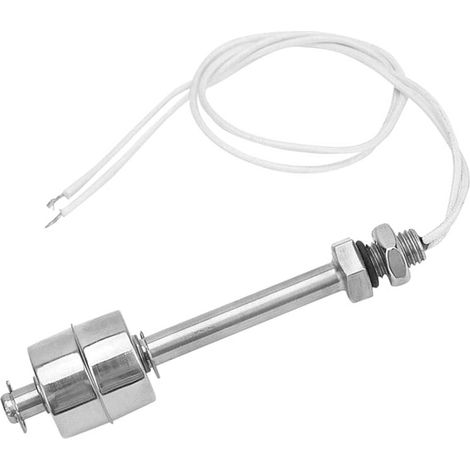 Interrupteur à Flotteur pour Capteur de Niveau d'eau Liquide en Acier Inoxydable Résistant aux Températures 0 220V 100mm pour la Surveillance de la Sécurité et Les Equipements Industriels (1/5)