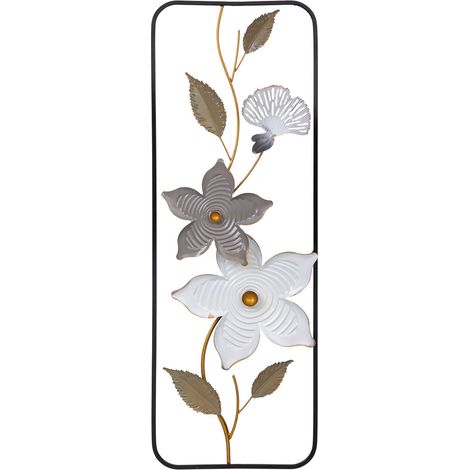 Mural decorativo de pared de metal 31,1x89,5x3,8 (1/5)