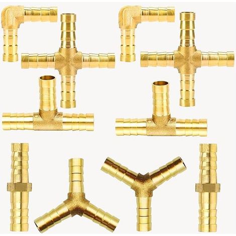 Raccord Laiton, Raccord Rapide Air Comprimé 8mm (1/4)