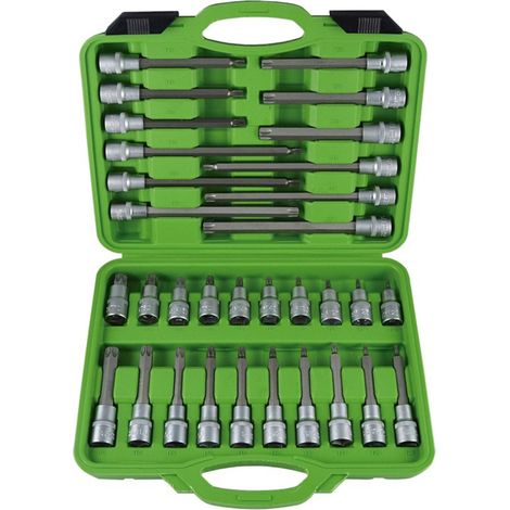 Set punte cacciavite Jbm 32 pezzi Torx argento (1/2)