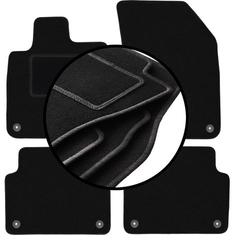 Jeu de tapis de sol en velours pour : Volvo V60 II break (2018-)