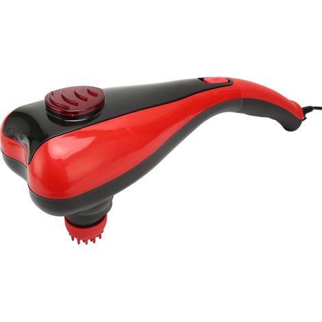 Lot de 5 têtes Massageur Corporel Portable Anti-Fatigue Appareil de Massage Profond Tissus pour Dos, Épaules, Bras - Prise UE 220V (1/5)