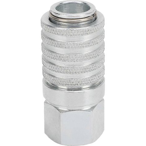 Raccord pour équipement de diagnostic avec filetage femelle pour port de test série PD242, corps de 1/8 po, filetage 1/4 po NPTF, longueur de 2,12 po (1/5)