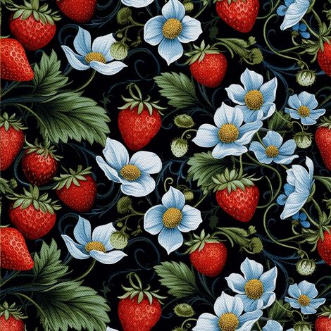 Tela decorativa para exteriores Oxford - Motivo frutal  DX6636 (1/5)