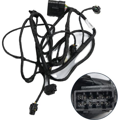 Harnais de câbles de capteur d'assistance au stationnement avant, fils isolés haute résistance, compatible avec Mercedes Classe GLA W156, longueur de 2,5 mètres, résistant à la corrosion, installation (1/5)