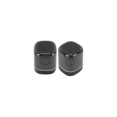 Mini enceinte Bluetooth portable Bluetooth 5.0 avec caisson de basses et éclairage LED RGB (1/5)