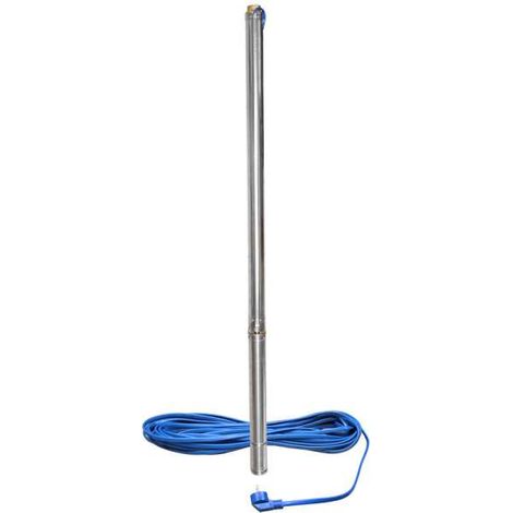 IBO 3'' STM 28 Tiefbrunnenpumpe 3" (ca.75mm Durchmesser) 3 Zoll Bohrlochpumpe Brunnenpumpe 20m Kabel