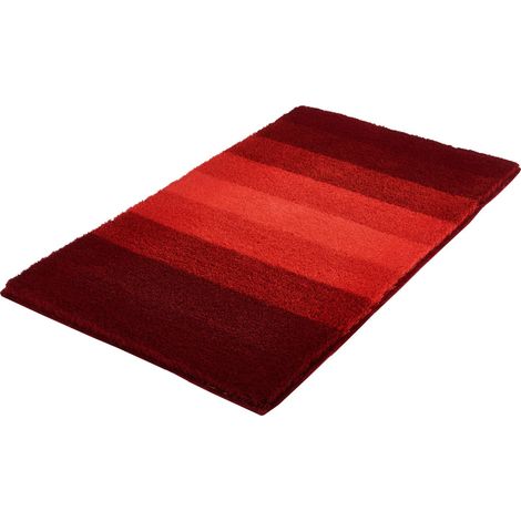 Kleine Wolke Badteppich Palace weinrot, 70 x 120 cm Badteppich