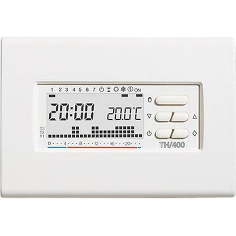 BPT cronotermostato digitale settimanale  bianco - TH/400-BB - 69404200