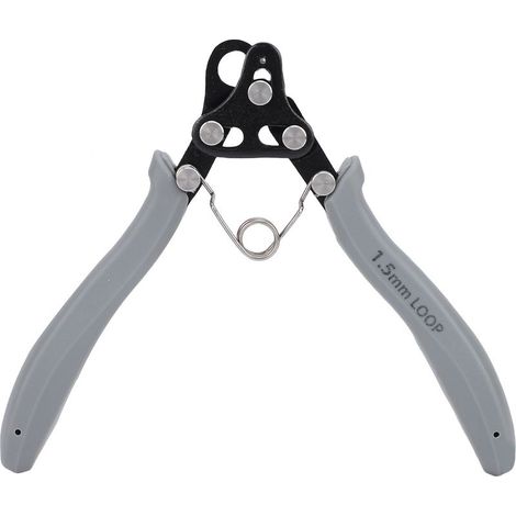1 Pince à boucler,Acier carbone,Poignée ergonomique,Fils calibre 18-26,Création bijoux (1/5)