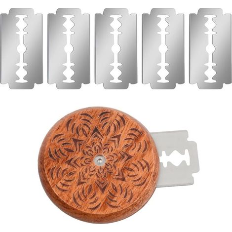 Pain Rasoir,Lame Boulanger,Boulanger Slashing Outil,Lame a Pain,Pain Accessoire de Boulangerie pour la Pâte à Pain Bricolage Ustensiles de Cuisson Cuisin (Rose)