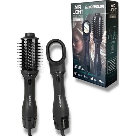2.in1 Brosse Multifonction De Lumière D'air 1200w Sèche-cheveux Modèle Technologie De Pointe (1/5)