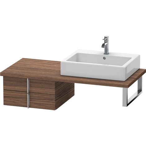 VERO mobile consolle basso 518x500x285mm noce scuro