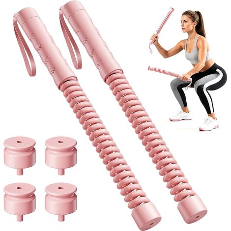 Battle Rope sans corde Corde d'entraînement lestée Design anneau de poids réglable + 4 contrepoids de 50 g Corde de combat sans fil pour tonifier tout le corps, entraînement de force brûle les (1/5)