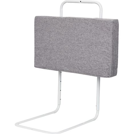 Randaco Rausfallschutz Bett Kinder Baby Bettgitter mit 5-Loch Verstellbare Höhenverstellbar Kinderbettgitter Kinderbetten Elternbetten Matratzen Massivholzbetten Lang:60cm Höhe：28cm Grau