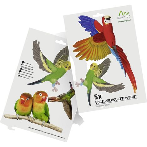 Autocollant de fenêtre d'oiseau Gardigo Stickers Native Birds Type de fonctions effet dissuasif 1 pc (1/5)