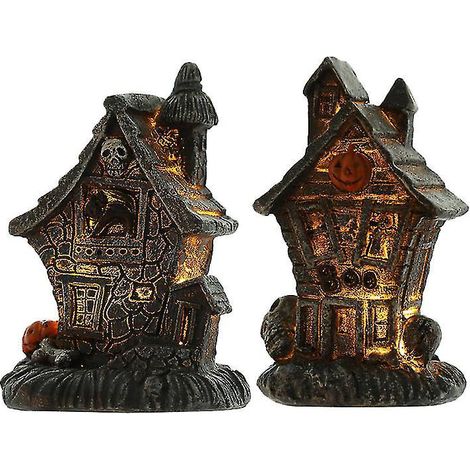 2-teilige Halloween-Spukhaus-Dekoration