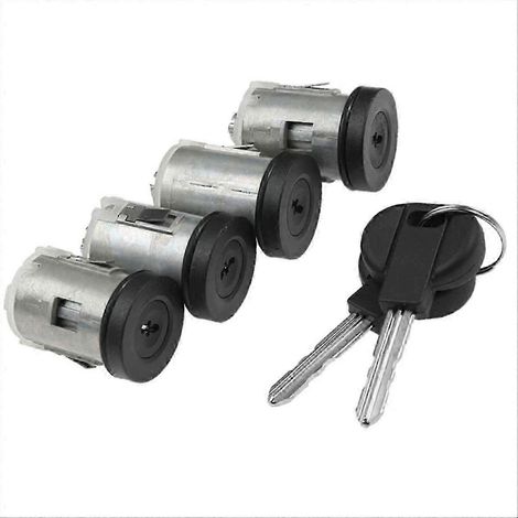 4162.C9 4162C9 Barillet de serrure de porte avec kit de clés pour Citroën Jumpy, Fiat Scudo et Peugeot Expert (1995-2006), bonne qualité (1/5)