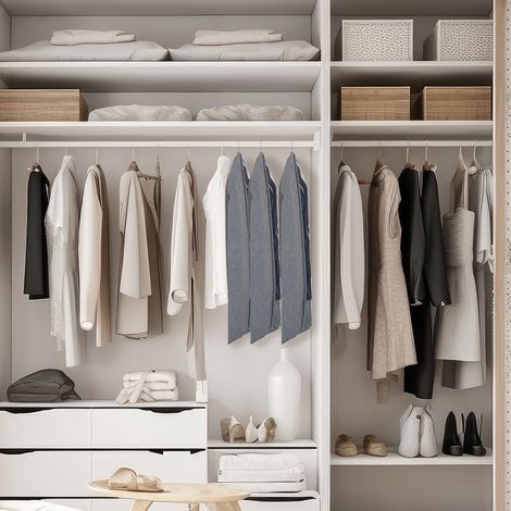 Set di 3 custodie per abiti, 99x58 cm, per abiti e giacche