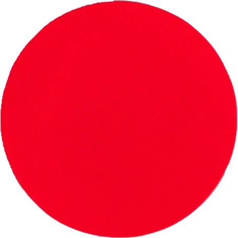 Pastilles antidérapantes autocollantes pour sol intérieur, lot de 20 pièces rouges en PVC, diamètre 9 cm, épaisseur 0,78 mm (1/5)