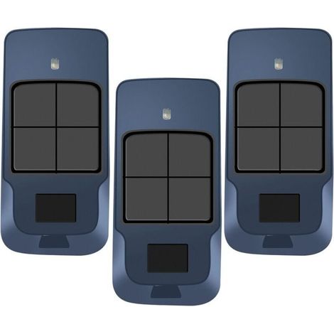 Télécommande Universelle 433 MHz à 4 Canaux pour Portes de Garage et Volets Roulants, Copieur de Code Fixe (1/4)