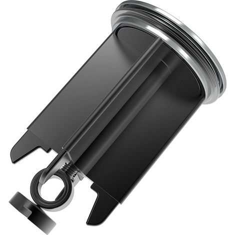 1 pièce d'évier industriel de remplacement pour lavabos de salle de bain, diamètre 40 mm, raccords de vidange, bouchon de robinet de lavabo (1/4)