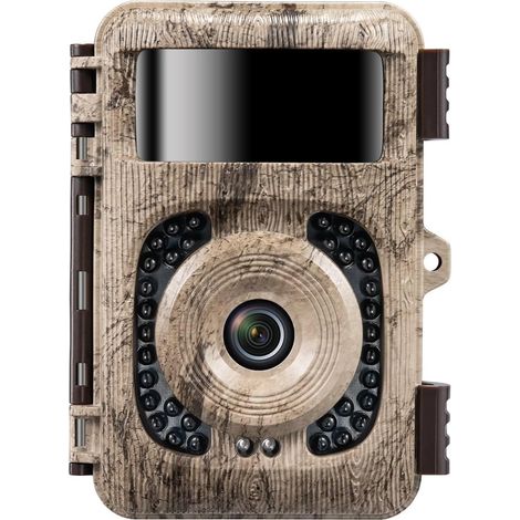 Caméra Faune Sauvage Caméra De Chasse WiFi 4k 48mp, avec Temps Déclenchement 0,2 S, LED Infrarouge sans Lueur, for Vision Nocturne, Activation du Mouvement Fiable Précise (1/5)